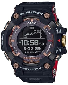 Relógio solar Casio G-SHOCK GPR-B1000TF-1JR RANGEMAN Magma